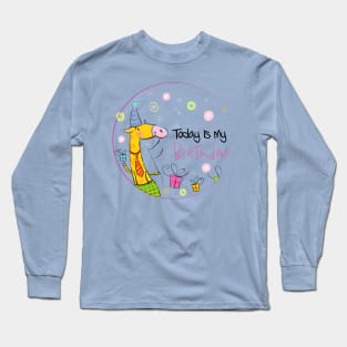 my birthday Long Sleeve T-Shirt